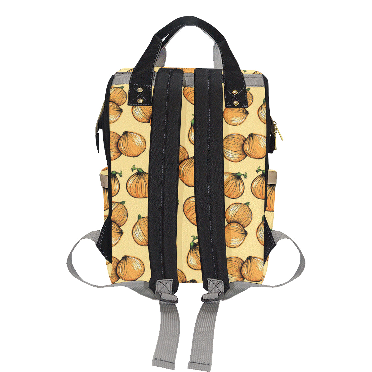 Onion Pattern Print Design A04 Diaper Bag Backpack