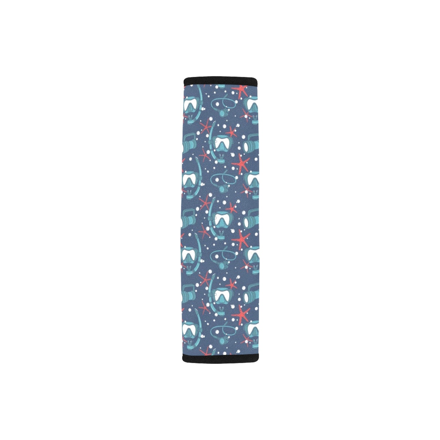 Scuba Equipment Print Design LKS302 Car Seat Belt Cover