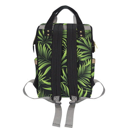Palm Leaves Pattern Print Design PL07 Diaper Bag Backpack