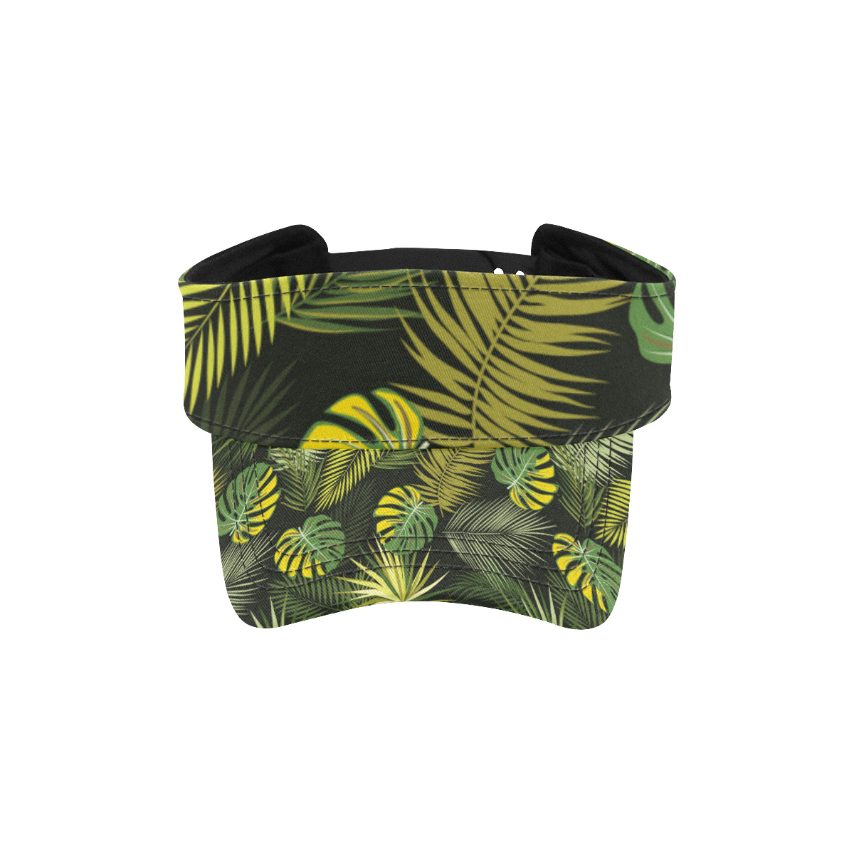 Palm Leaf Pattern Print Design A05 Unisex Sun Visor