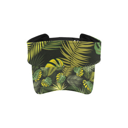Palm Leaf Pattern Print Design A05 Unisex Sun Visor