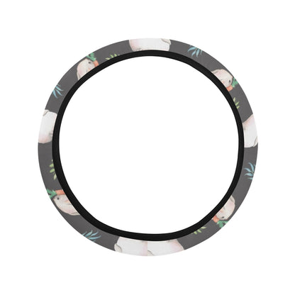 Rabbit Print Design LKS402 Steering Wheel Cover with Elastic Edge