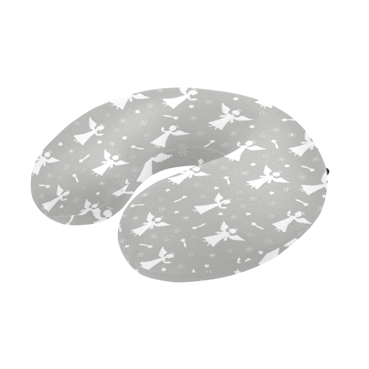 Angel Pattern Print Design 03 U-Shaped Travel Neck Pillow