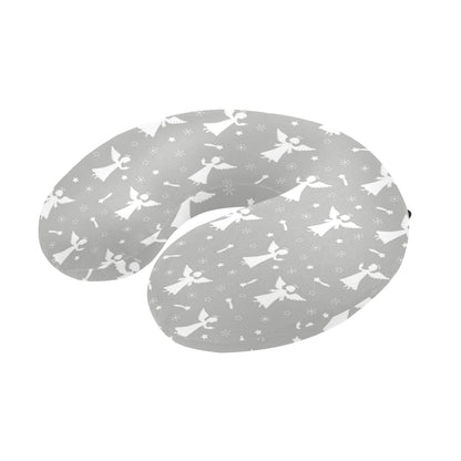 Angel Pattern Print Design 03 U-Shaped Travel Neck Pillow