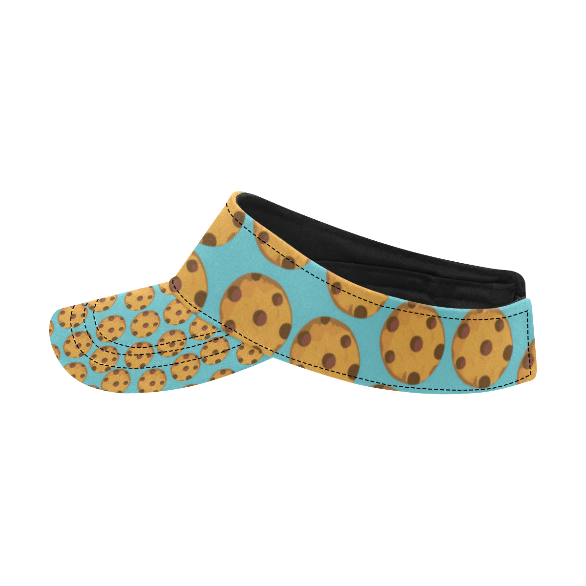 Cookie Pattern Print Design 01 Unisex Sun Visor