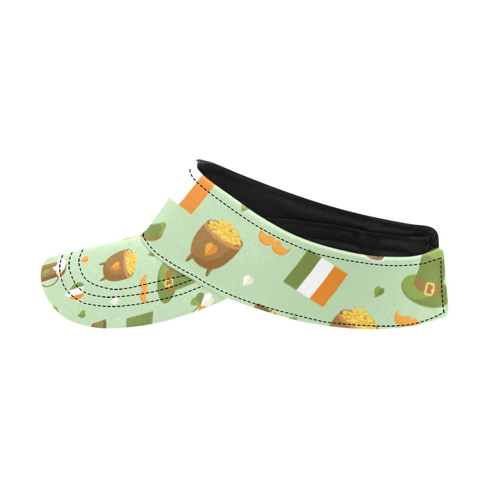 St Patricks Day Print Design LKS302 Unisex Sun Visor