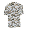 Walrus Print Design LKS401 Men Polo Shirt