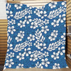 Plumeria Pattern Print Design PM015 Premium Quilt