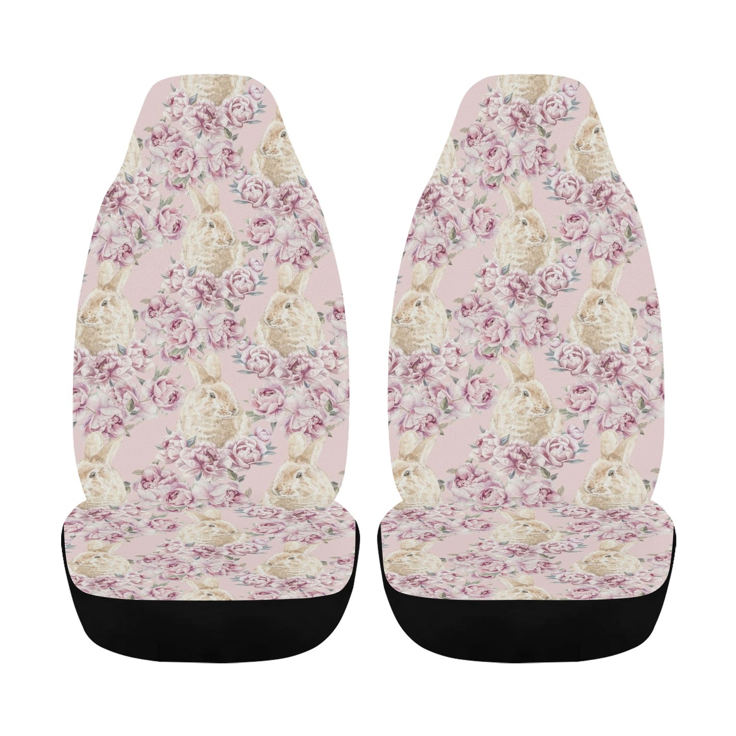 Rabbit Print Design LKS403 Car Seat Covers