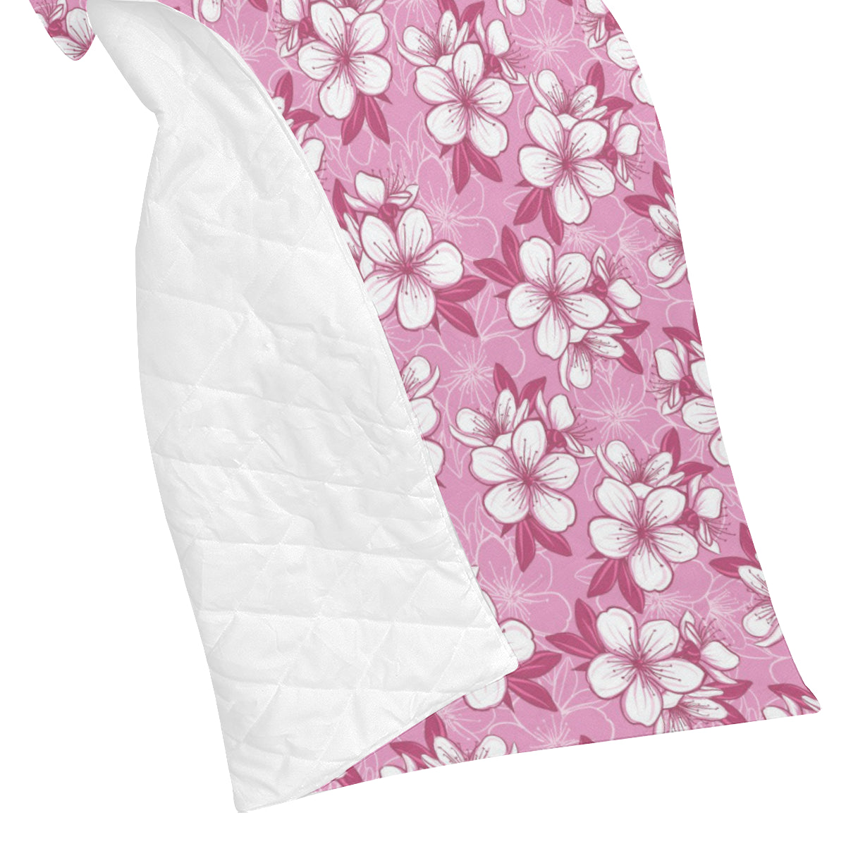 Cherry Blossom Pattern Print Design CB02 Premium Quilt