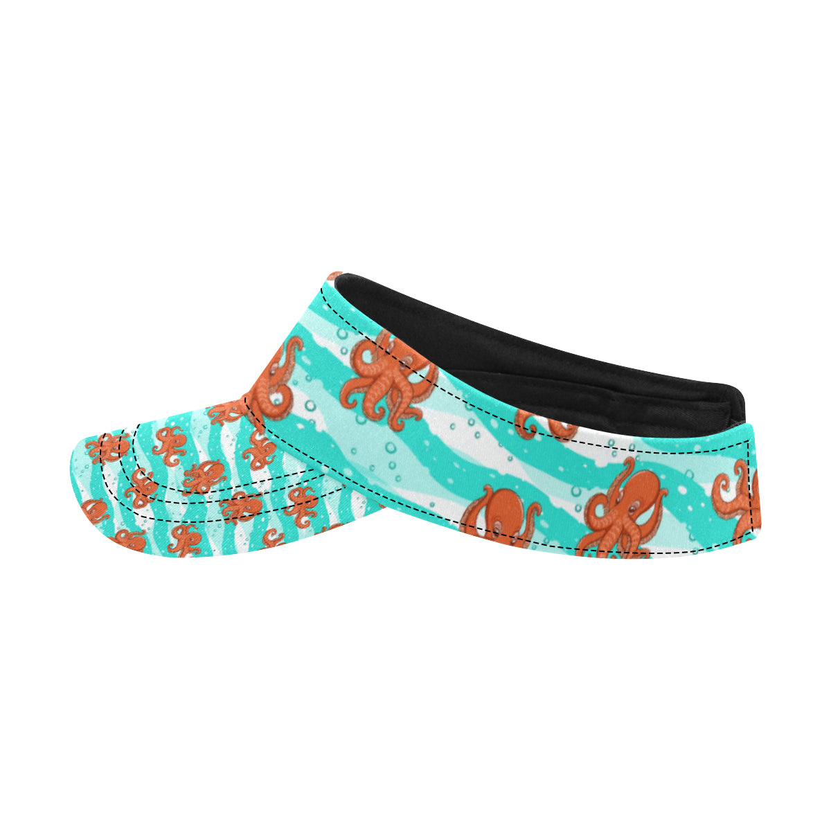 Octopus Cute Design Print Themed Unisex Sun Visor