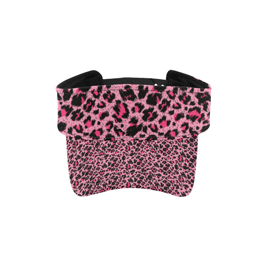 Cheetah Pink Pattern Print Design 01 Unisex Sun Visor