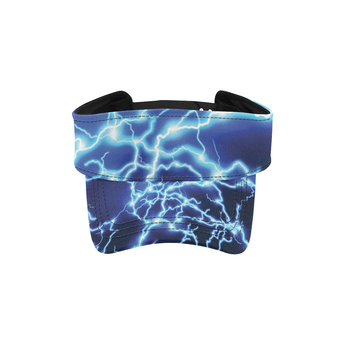 Lightning Thunder Pattern Print Design 04 Unisex Sun Visor