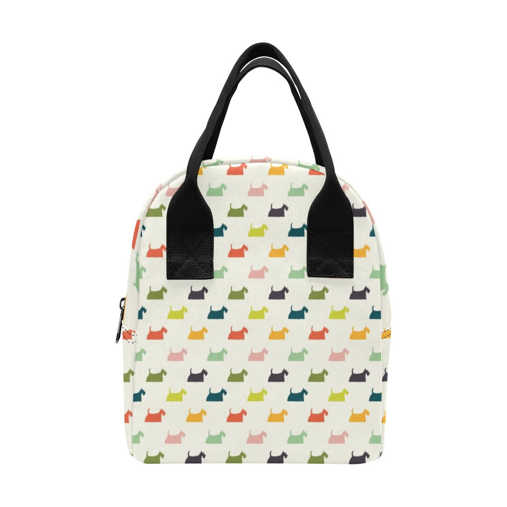 Scottish Terriers Print Design LKS305 Insulated Lunch Bag