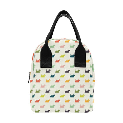 Scottish Terriers Print Design LKS305 Insulated Lunch Bag