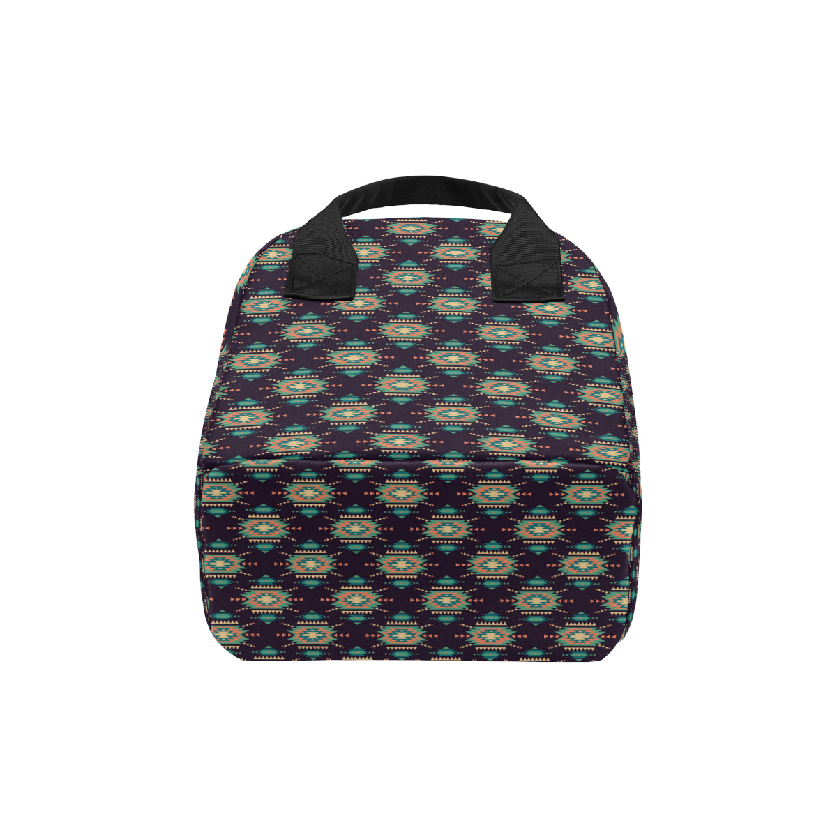 Navajo Geometric Style Print Pattern Insulated Lunch Bag