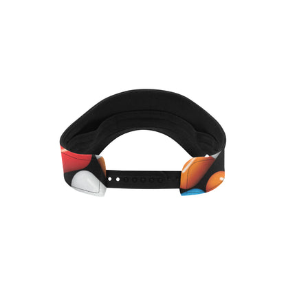 Pill Pattern Print Design A02 Unisex Sun Visor