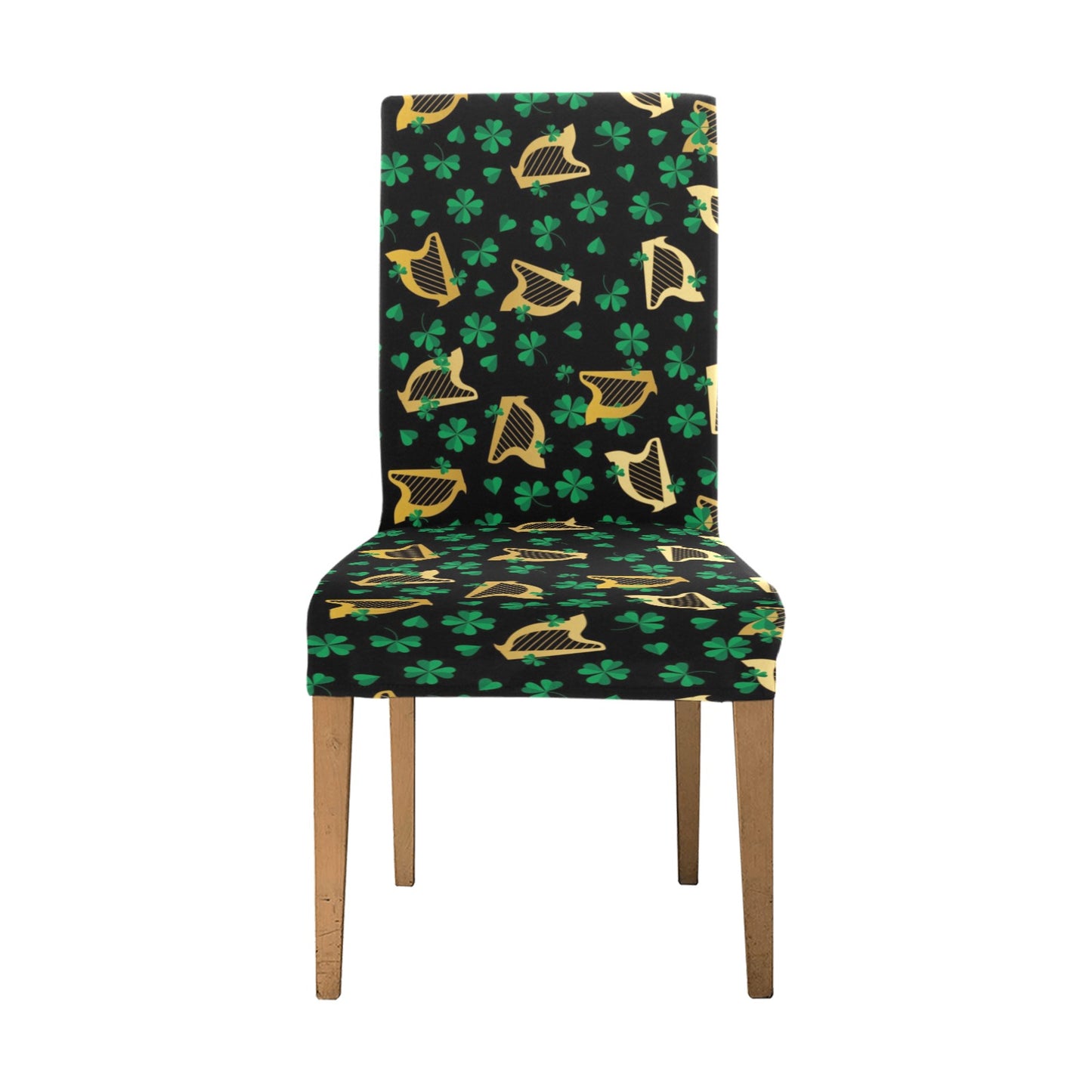 Harp Print Design LKS402 Dining Chair Slipcover