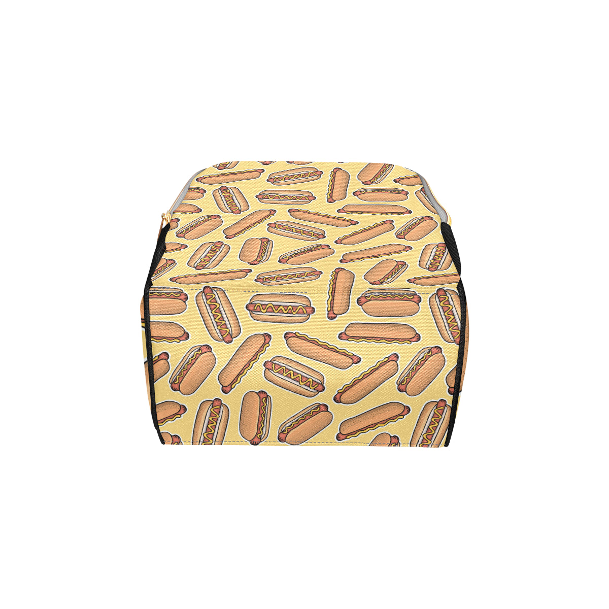 Hot Dog Pattern Print Design 01 Diaper Bag Backpack