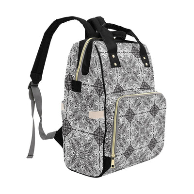 Bandana Print Design LKS309 Diaper Bag Backpack