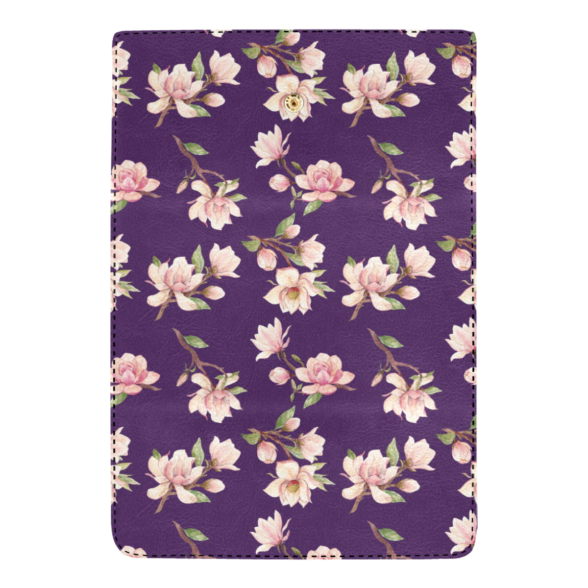 Magnolia Pattern Print Design MAG02 Women's Trifold Wallet