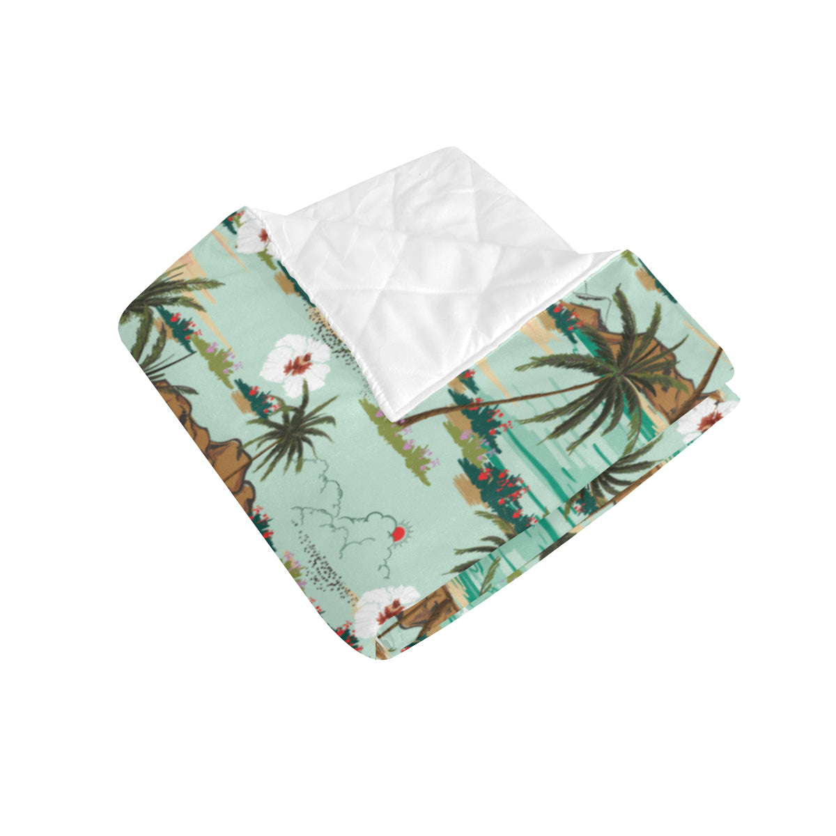 Pacific island Pattern Print Design A03 Premium Quilt