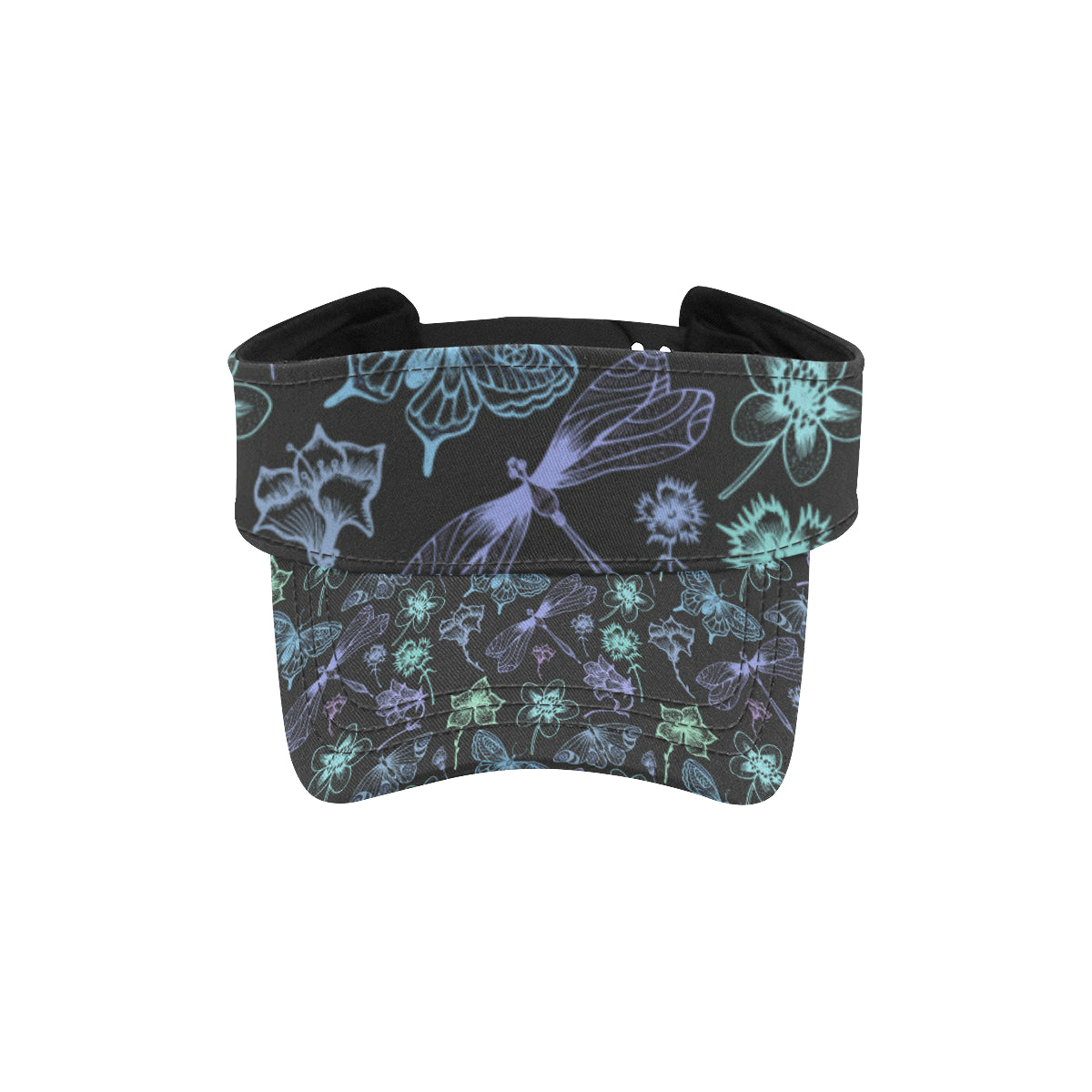 Butterfly Dragonfly Unisex Sun Visor