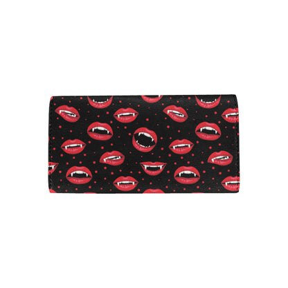 Halloween Pattern Print Design 01 Women's Trifold Wallet