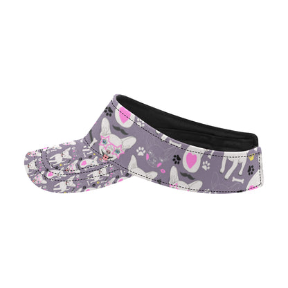 Chihuahua Happy Pattern Unisex Sun Visor