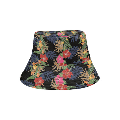 Hawaiian Themed Pattern Print Design H011 Unisex Bucket Hat