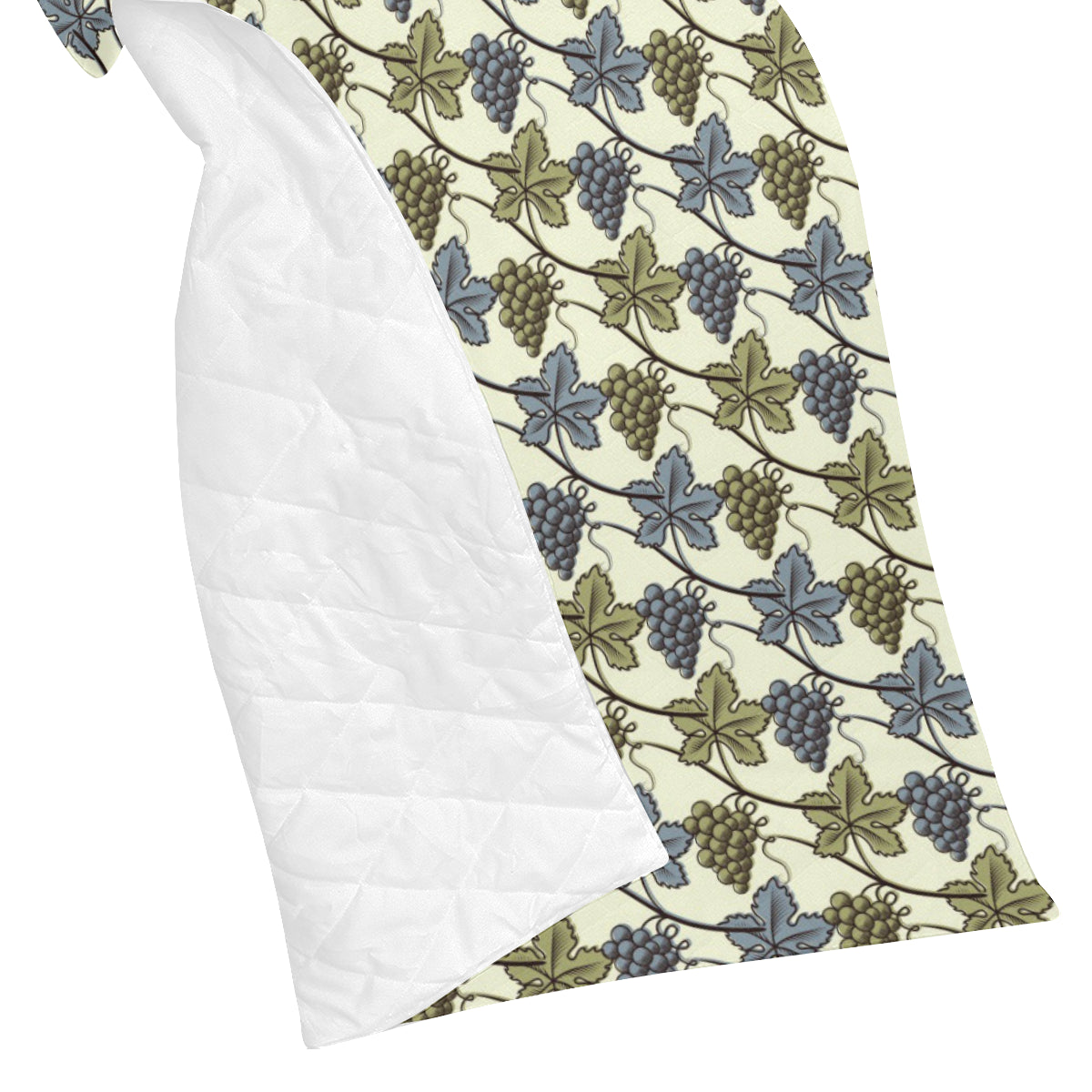 Grape Pattern Print Design GP03 Premium Quilt