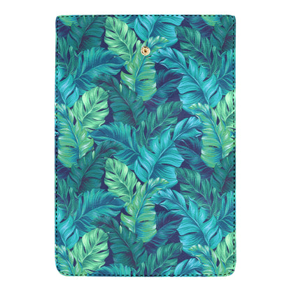 Banana Leaf Pattern Print Design BL05 Women's Trifold Wallet