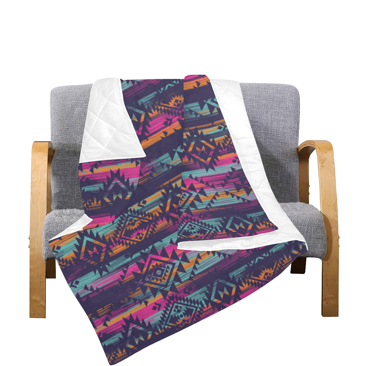 Line Tribal Aztec Premium Quilt