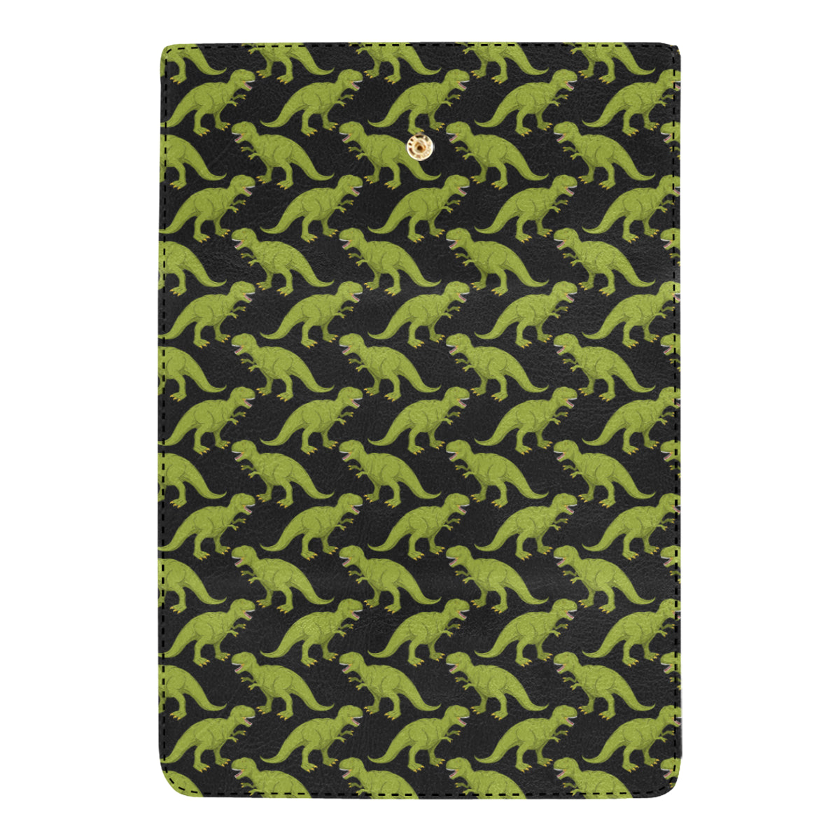 T Rex Pattern Print Design A02 Women's Trifold Wallet