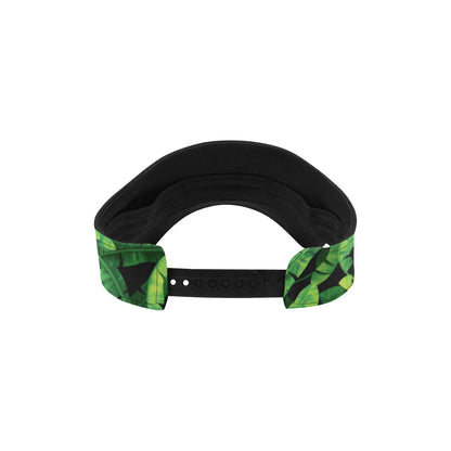 Banana Leaf Pattern Print Design 02 Unisex Sun Visor