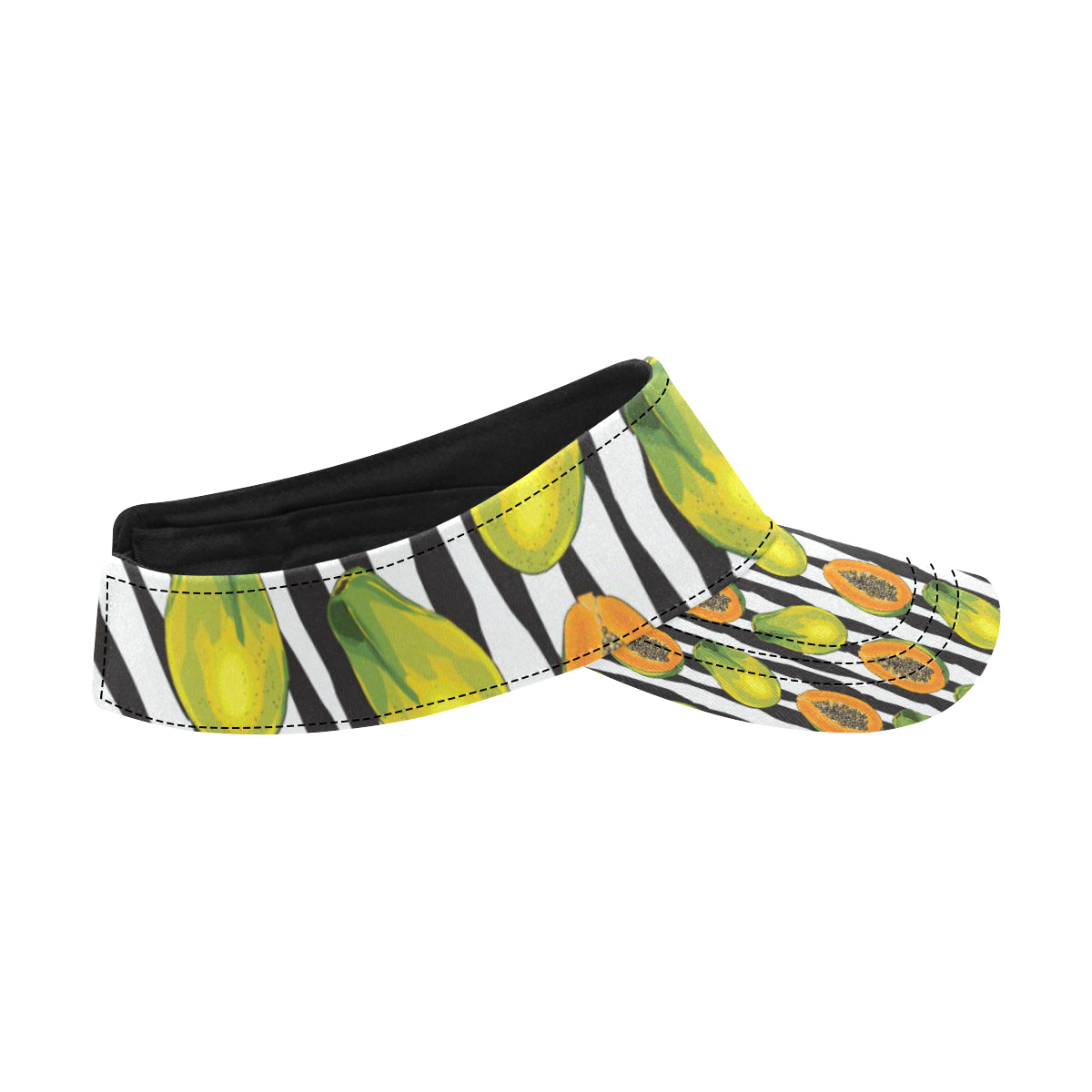 Papaya Pattern Print Design PP01 Unisex Sun Visor