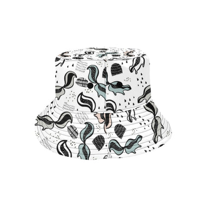 Skunk Print Design LKS303 Unisex Bucket Hat
