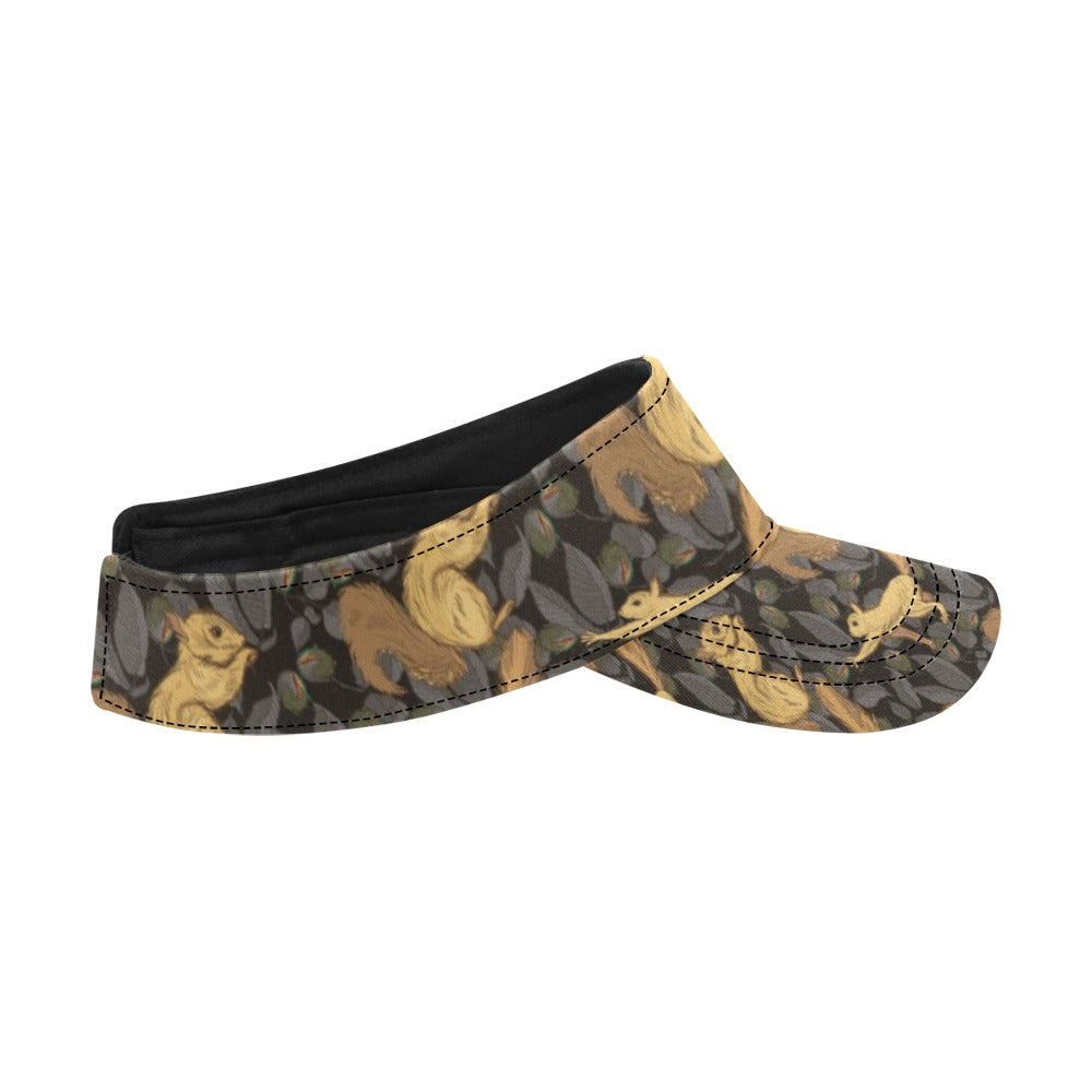Squirrel Print Design LKS309 Unisex Sun Visor