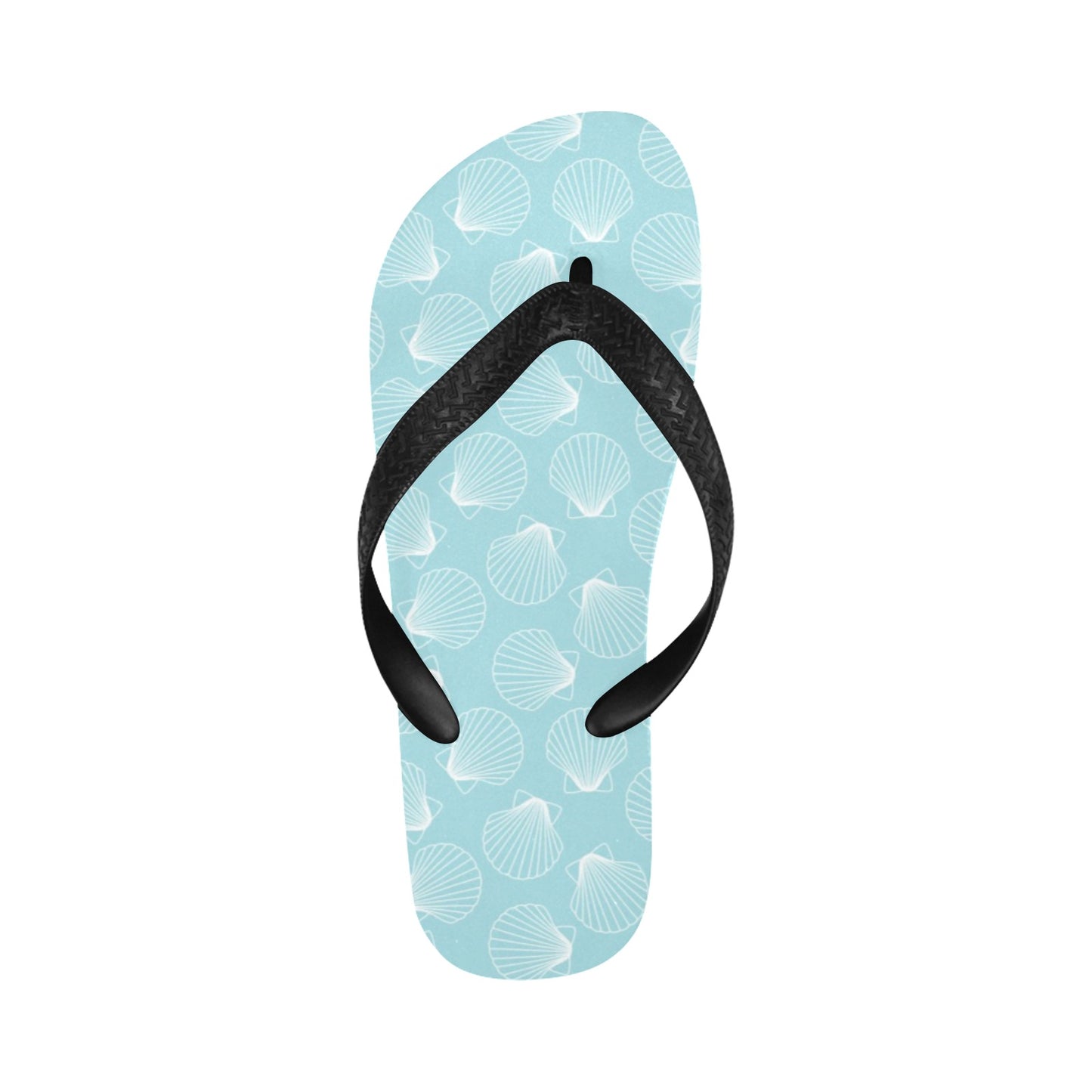 Seashell Print Design LKS3010 Flip Flops