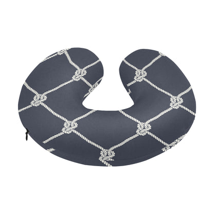 Rope Pattern Print Design A02 U-Shaped Travel Neck Pillow