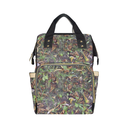 Camouflage Realistic Tree Print Diaper Bag Backpack