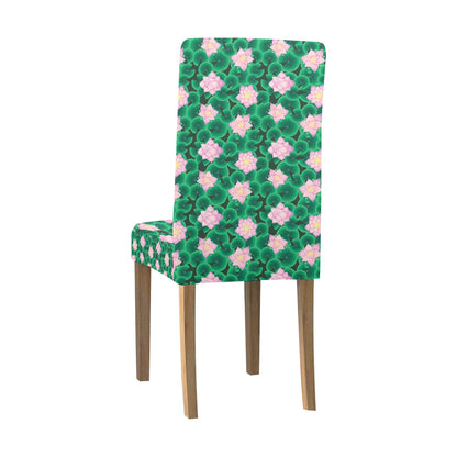 Water Lily Print Design LKS303 Dining Chair Slipcover