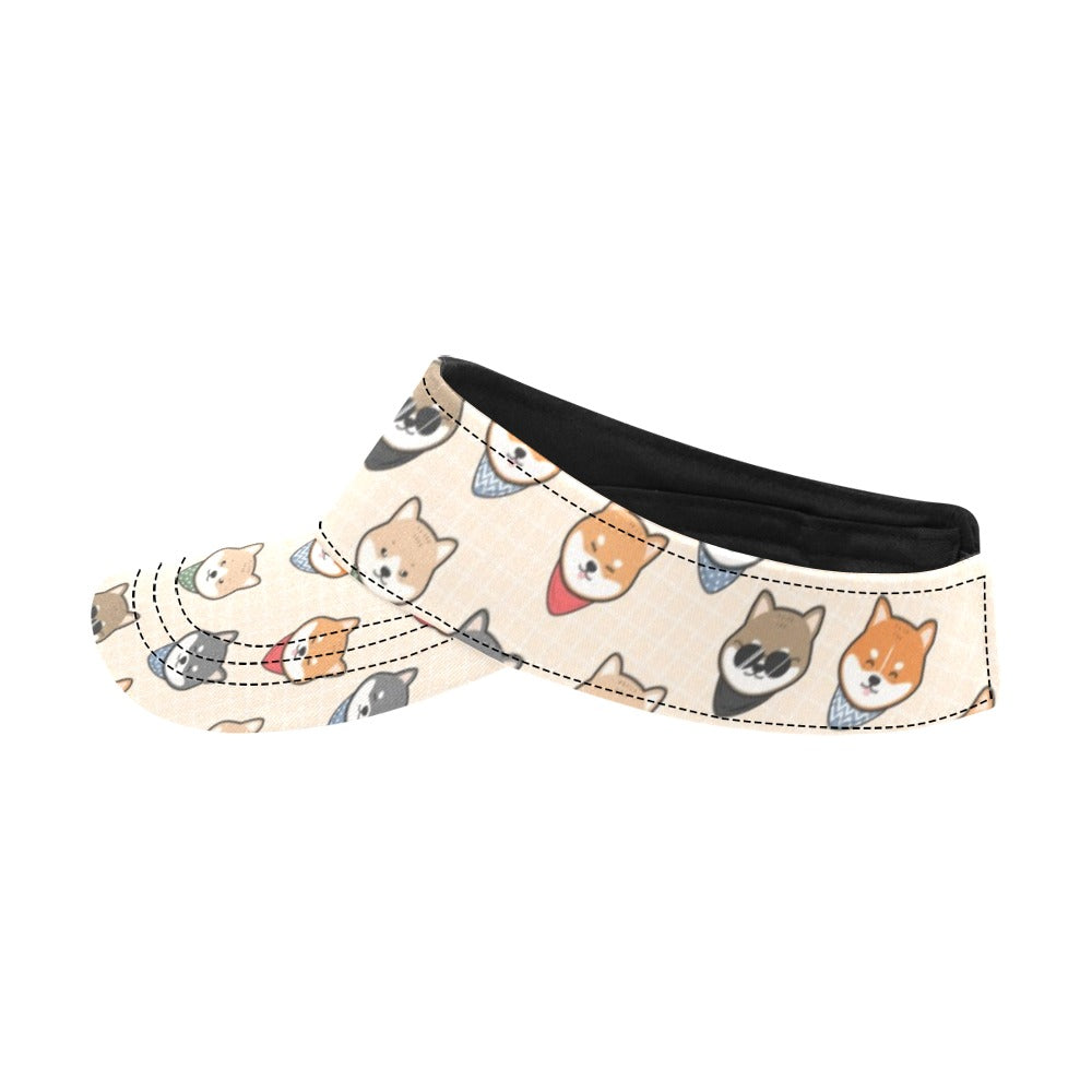 Shiba Inu Print Design LKS3010 Unisex Sun Visor