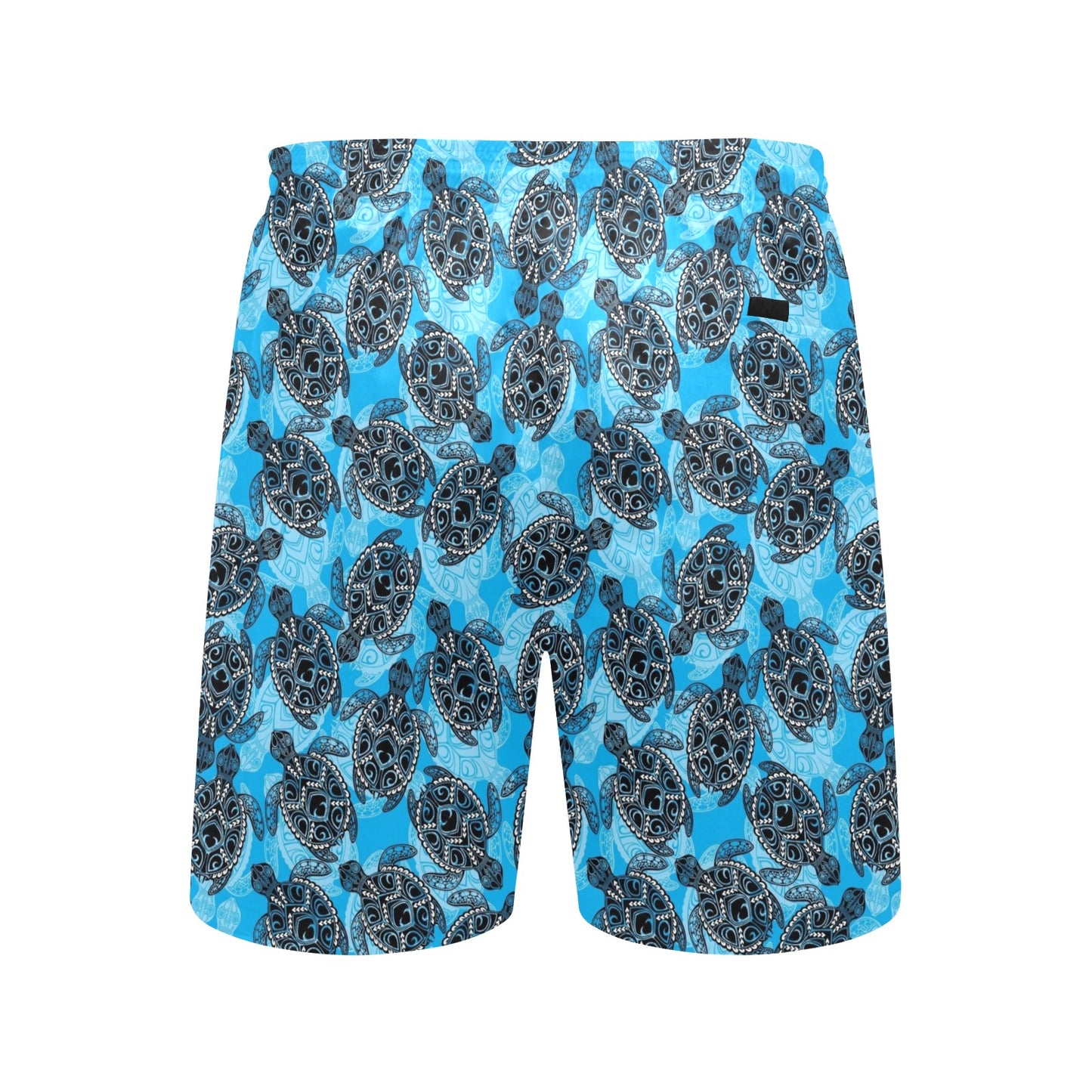 Tribal Pattern Print Design LKS307 Men's Swim Trunks Beach Shorts