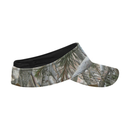Camo Realistic Tree Forest Pattern Unisex Sun Visor