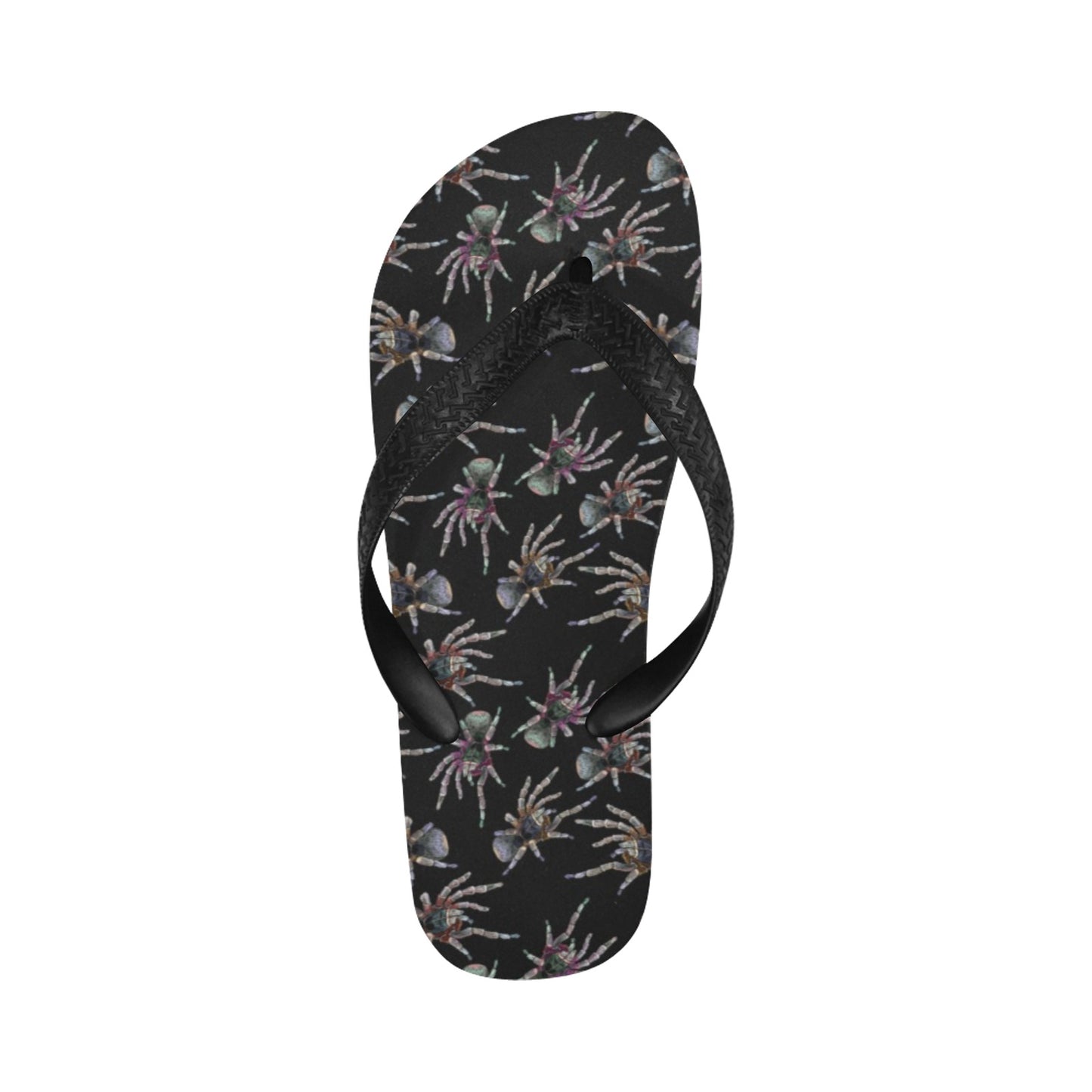 Tarantula Print Design LKS402 Flip Flops