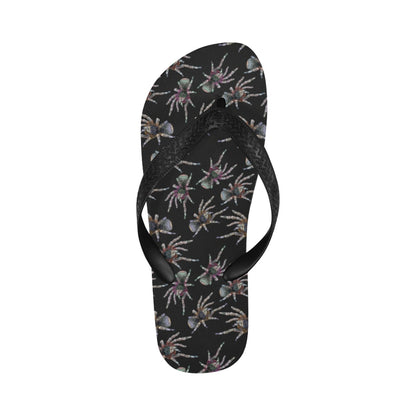 Tarantula Print Design LKS402 Flip Flops