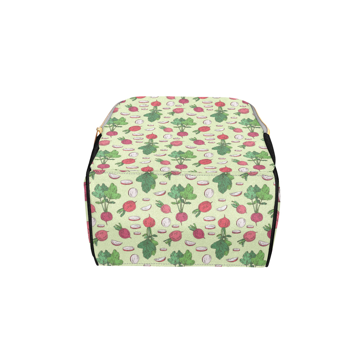Radish Pattern Print Design A04 Diaper Bag Backpack