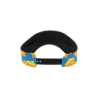 Cheese Pattern Print Design 05 Unisex Sun Visor