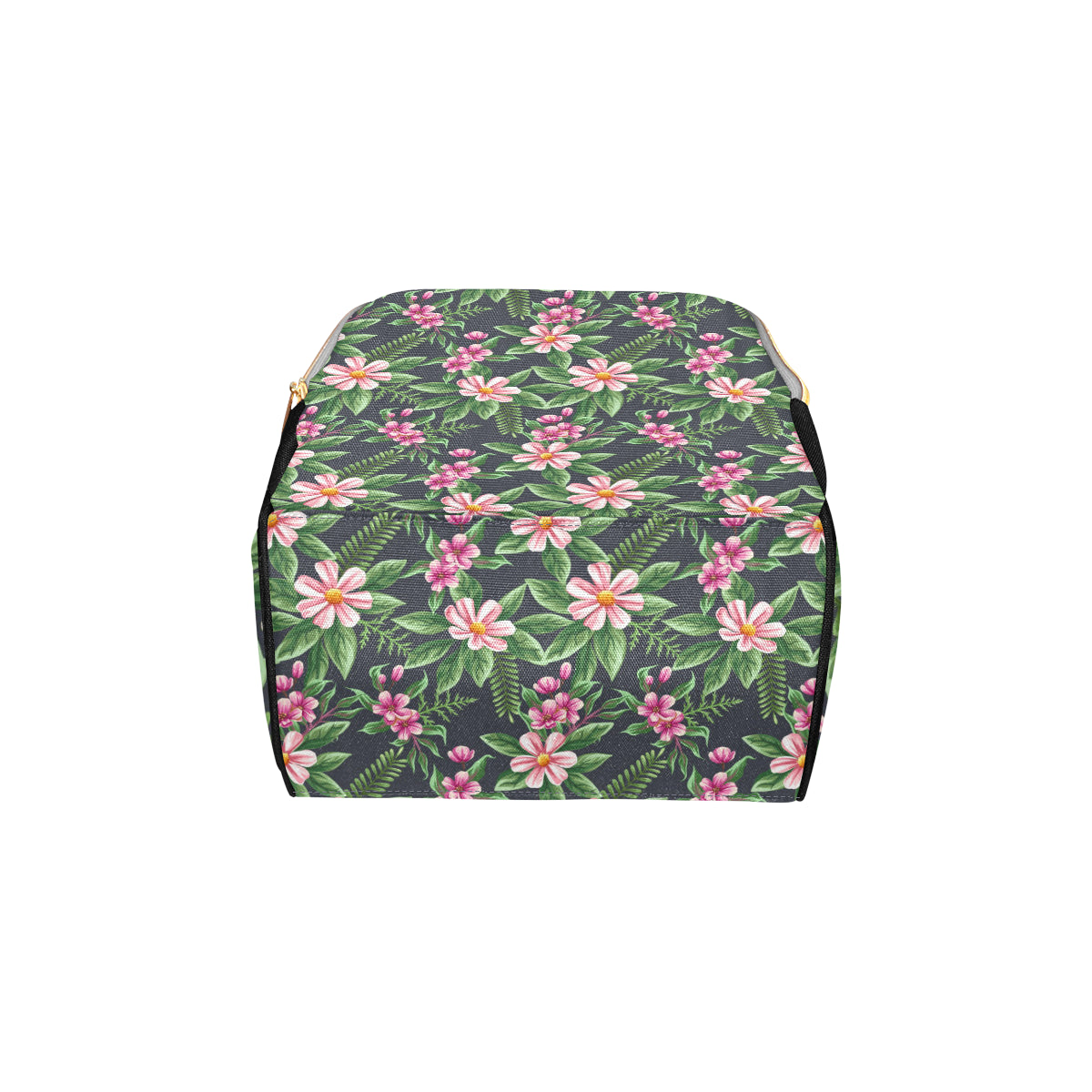 Summer Floral Pattern Print Design SF010 Diaper Bag Backpack